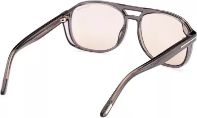 Syze dielli për meshkuj Tom Ford FT1022 5820E, kafe [Madhësia: 58]