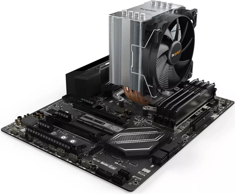 Ftohës kompjuteri Pure Rock 2 CPU 120mm PWM Fan, për Intel Socket ILM, për AMD Socket