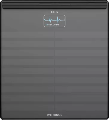Peshore elektronike Withings BODY SCAN, 200 kg, 50 g, e zezë