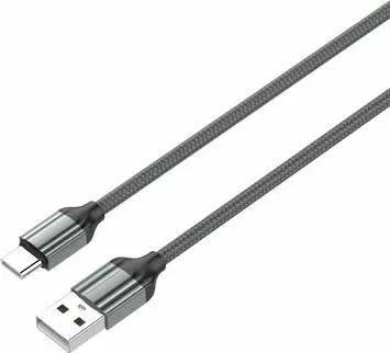 Kabl USB-A në USB-C LDNIO LS432 2 m, e zezë