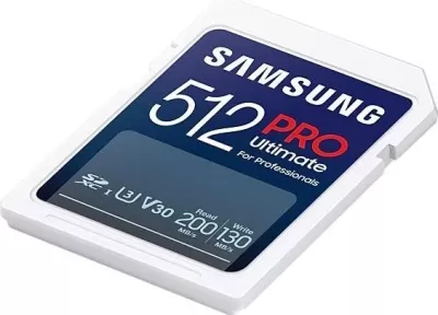 Kartë kujtese Samsung PRO Ultimate SDXC, 512GB, UHS-I U3
