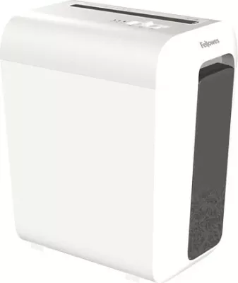 Shredder Fellowes LX65, particle-cut, 22L, i bardhë