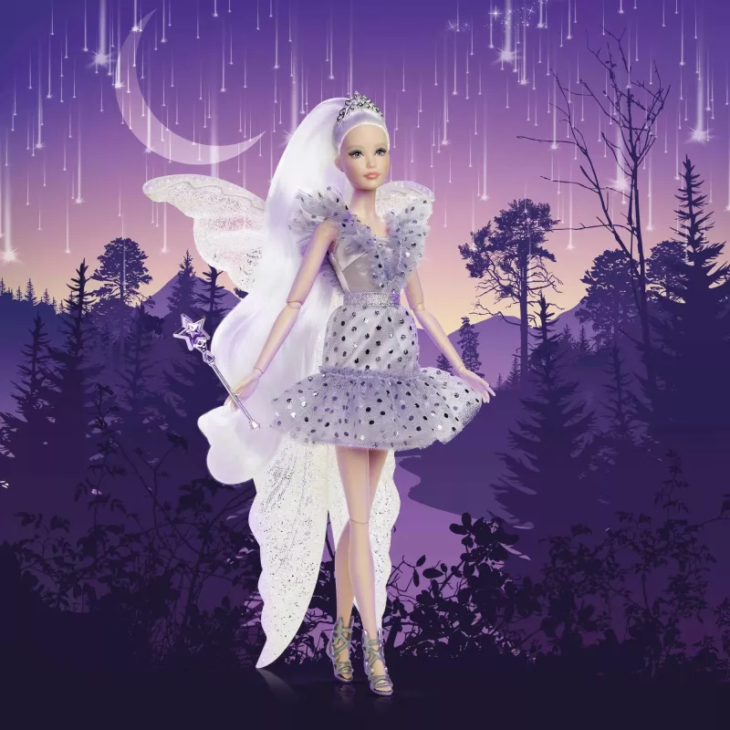 Lodër Barbie Mattel Tooth Fairy, 330 mm, periwinkle