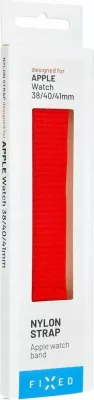 Rrip najloni sport për Apple Watch Fixed FIXNST2-436-RD 38/40/41mm, 160-210 mm, i kuq