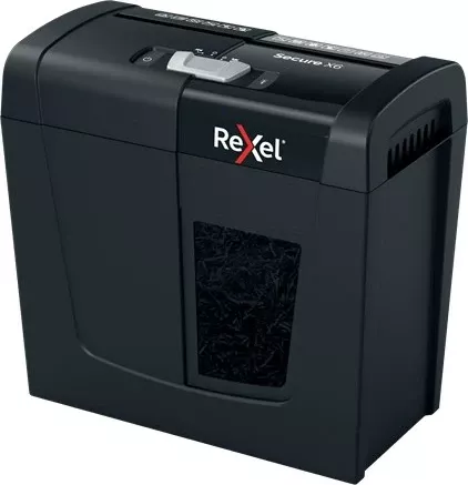 Grirëse letre Rexel Secure X6, e zezë