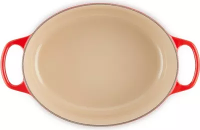 Tenxhere Le Creuset 21178290602430, 4.7L, ovale, gize, cherry red