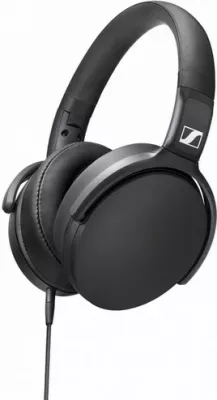 Kufje Sennheiser HD 400S me kabllo 1.4 m, të zeza