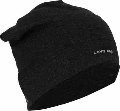 Kapë termoaktive LAHTI PRO L102260S, elastike dhe me rresht të butë, Black melange