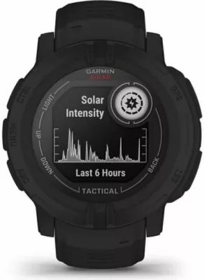 Orë sportive Garmin unisex, e zezë