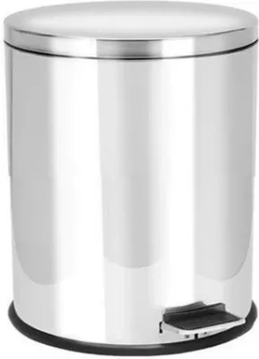 Kosh mbeturinash NEXT 5l me pedal, Inox