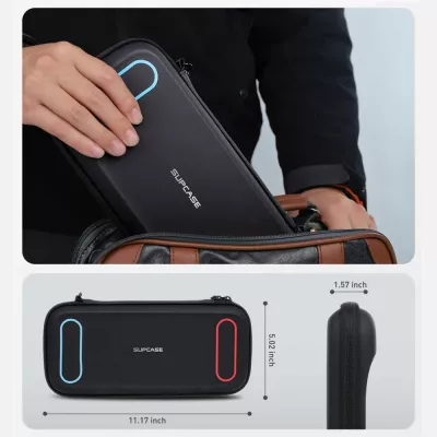 Mbështjellës Supcase Carrying Mini për Nintendo Switch, i zi