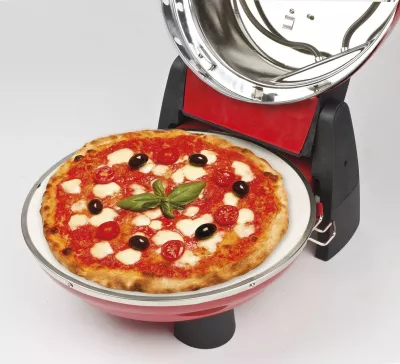 Furrë për Pica G3 Ferrari Pizzeria Snack Napoletana, 1 pica, 1200 W, E Zezë dhe E Kuqe