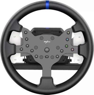 Timoni gaming PXN PXN-V99 me 3 pedale dhe levë ndërrimi, për PC, PS3, PS4, XBOX ONE, SWITCH