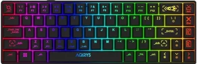 Tastierë Aqirys Mira, RGB, mekanike, wireless & wired, e zezë