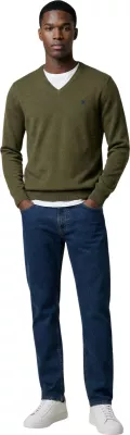 Xhemper për meshkuj U.S. Polo Assn. US40 173007, i gjelbër ulliri [Madhësia: XL]