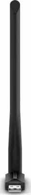 Adapter Wi‑Fi USB TP-Link Archer T2U Plus AC600 dual-band 600 Mbps antenë 5dBi, i zi