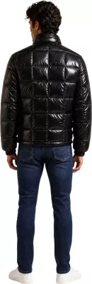 Jakne puffer për meshkuj Armani Exchange XM003474 AF23755, e zezë [Madhësia: M]