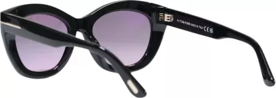 Syze dielli Tom Ford LINDA-02 FT1285, të zeza [Ngjyra: 53]