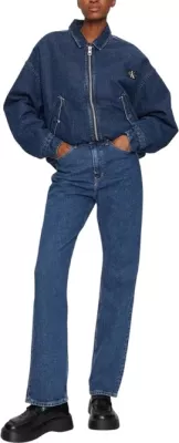 Xhinse për femra Calvin Klein Jeans, të kaltra [Madhësia: W27 L32]