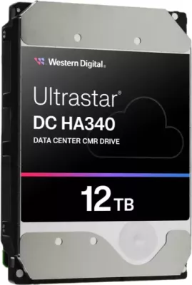 Hard disk intern WD Ultrastar DC HA340 WUS721212BLE6L4 12TB 3.5" SATA 6Gb/s 7200rpm 512MB cache