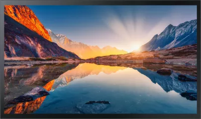 Panel digjital Samsung QM55B-T, 55", LCD, 4K Ultra HD, Wi-Fi, Charcoal Black