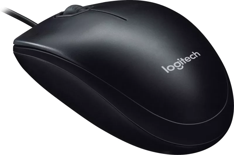 Maus Logitech M90, Ambidextrous, Optical, USB Type-A, 1000 DPI, Gri thumbnail 2