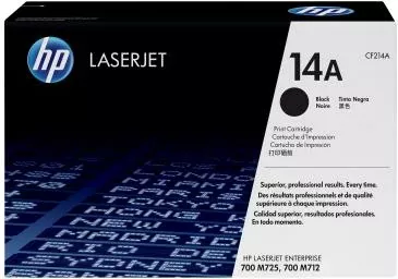Toner HP 14A CF214A, rendiment 9,800–23,700 faqe, zi, 1 copë