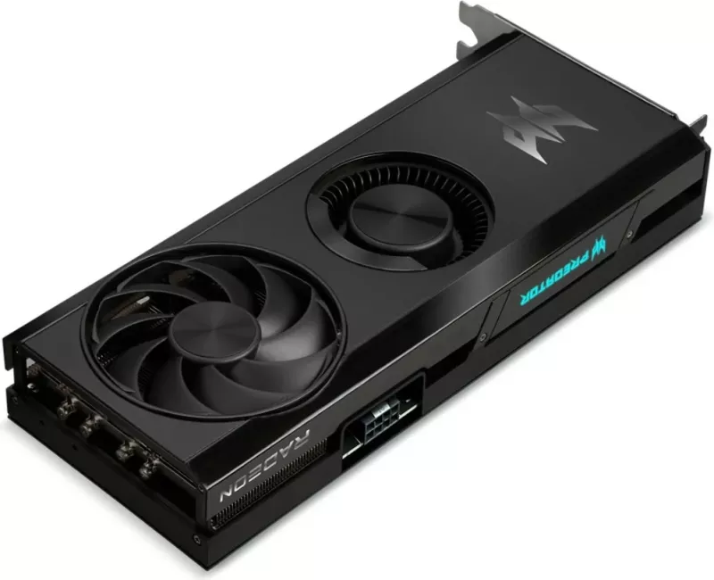 Kartelë grafike Acer APBF-ARX7600-8G-OC, Radeon RX 7600, 8 GB, e zezë