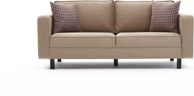 Divan dy ulëshe Atelier del Sofa, kadife krem