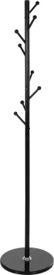 Varëse dyshemeje FH9576.01 metalike, 8 pozicione varëseje, e zezë, Φ37x175H cm