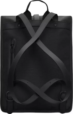 Çantë shpine Rains Rotop Rucksack Mini W3, e zezë