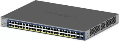 Switch smart NETGEAR GS752TXP, 52-Port, PoE, 10G Ethernet, i menaxhuar