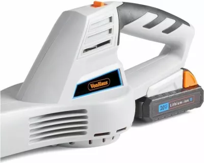 Fryrës gjethe me bateri VONHAUS G-Series MAX 20V Li-ion, 12000 rpm, 1.71 kg, me bateri & karikues, gri/zi