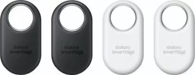 Lokalizues Samsung Galaxy SmartTag2, Bluetooth 5.3, 120 m, zi + bardhë, 4 copë