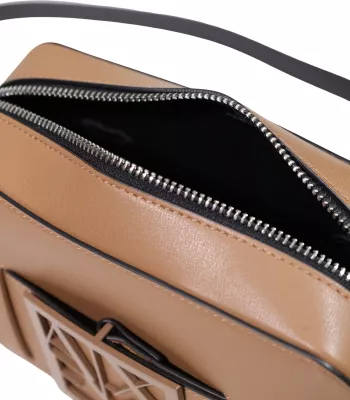 Çantë krahu për femra Armani Exchange 942699 0A874, bezhë e çelët