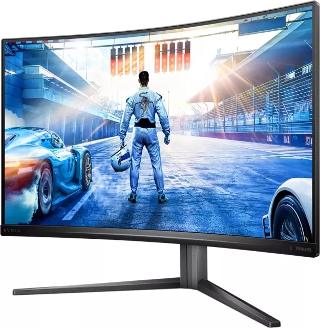 monitor gaming Philips Evnia 32M2C5500W/00, 32\", VA QHD, 240Hz, i lakuar 1500R