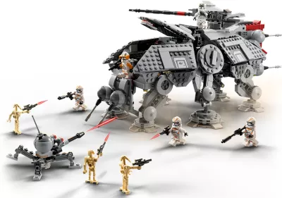 Set LEGO Star Wars AT-TE Walker 75337, 1082 copa, 9+