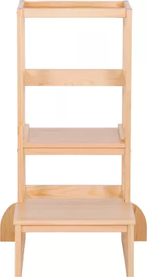 Kullë mësimi për fëmijë Montessori PEPE, dru pishe natyral, FH9291.01, 55x53x90cm