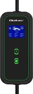 Karikues makinash elektrike Qoltec 2-në-1, Type 2, 7kW, 230V, CEE 3 PIN