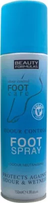 Sprej deodorant për këmbë Beauty Formulas Odour Control Foot Spray 150ml