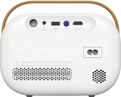 Mini projektor BlitzWolf BW-V2, 1080P Full HD, Android, i bardhë