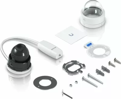 Kamerë IP dome Ubiquiti G5 Dome Ultra, 2688x1512, PoE, IP66, IK06, e bardhë