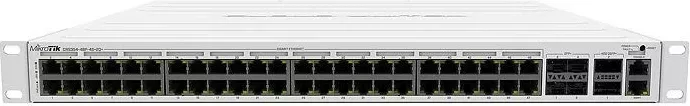 Switch MikroTik CRS354-48P-4S+2Q+RM, Managed, PoE, 1U