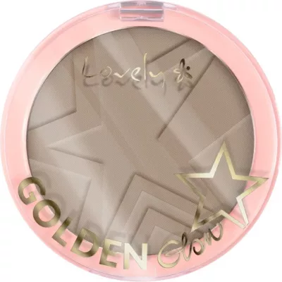 Puder konturimi fytyre Lovely Golden Glow Powder New Edition 3, 3 Cool Brown, 10g