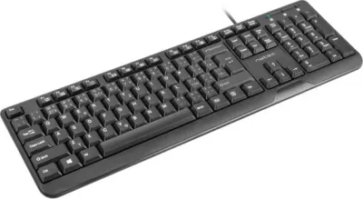 Tastierë Natec TROUT SLIM, USB, 104 taste, e zezë