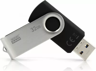 USB memorje GoodRam UTS3 32GB USB 3.2 Gen 1 (UTS3-0320K0R11), zi/argjendtë