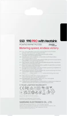 Disk SSD Samsung 990 PRO, 1TB, M.2 2280 PCI-E x4 Gen4 NVMe