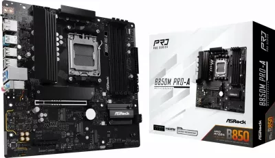 Pllakë amë ASRock B850M PRO-A Micro ATX DDR5 deri 256GB