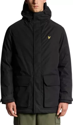 Jakne parka për meshkuj Lyle & Scott JK2320V, e zezë