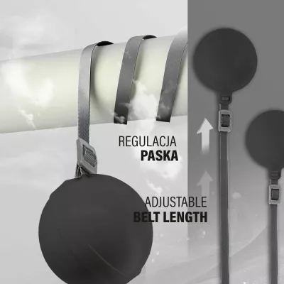 Hula hop me magnet e peshe HMS HHM16, rozë/zezë